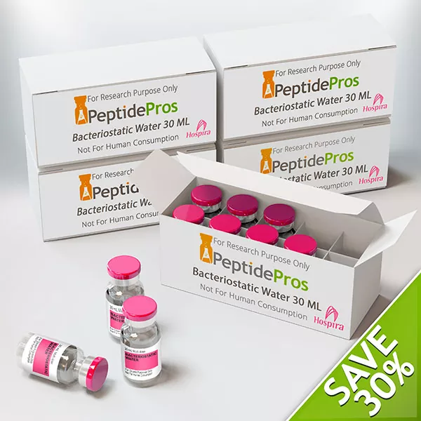 30ML Bacteriostatic Water – 50 VIALS AT 30 PERCENT OFF 30ml bacteriostatic water – 50 vials at 30 percent off